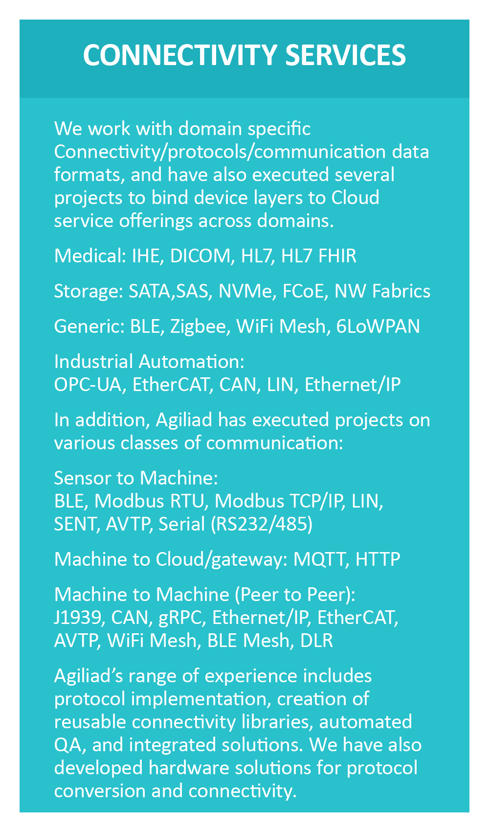 Agiliad – Collaborative Innovation From Chip To Cloud